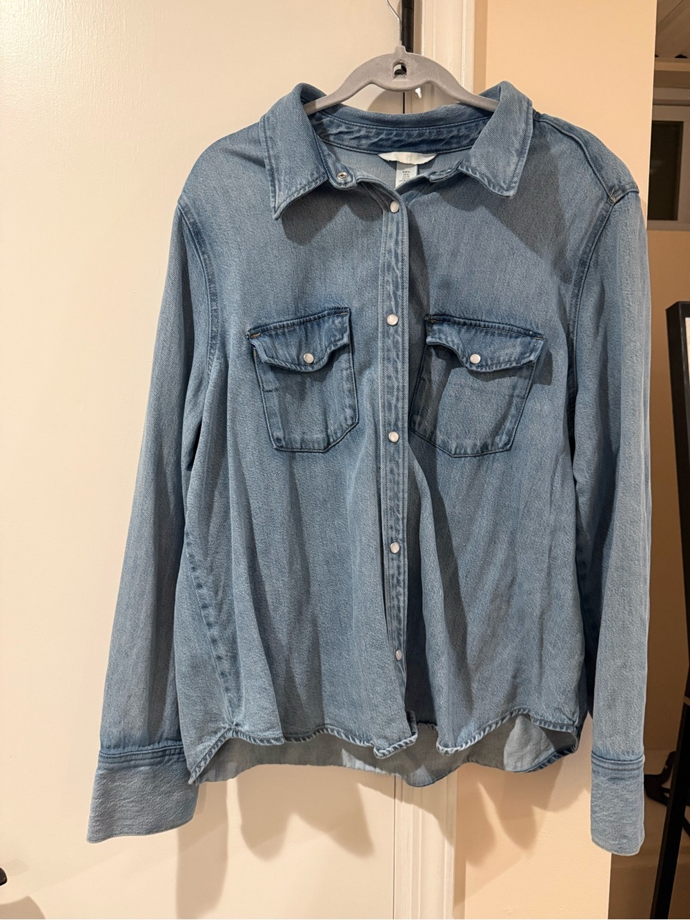H&M Light Blue Denim Jean Jacket